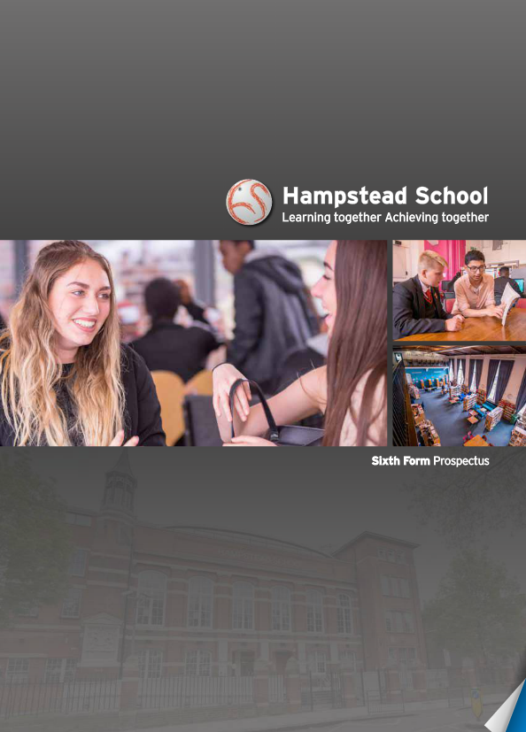 Hampstead School Sixth Form Prospectus